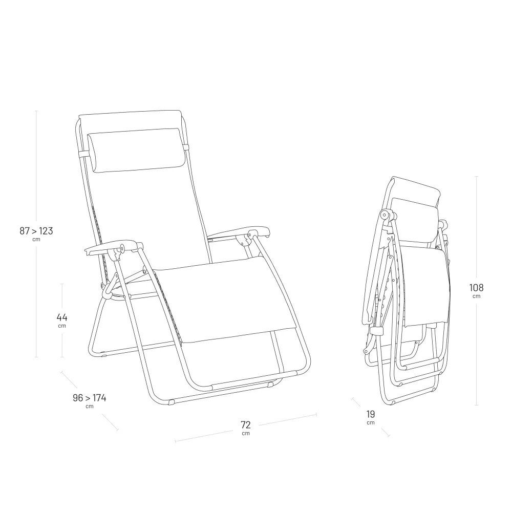 Lafuma Poltrone: LAFUMA Relaxsessel RSXA ocean (Ref.82/25) – Usato da Kägiswil venduto da nick333 7