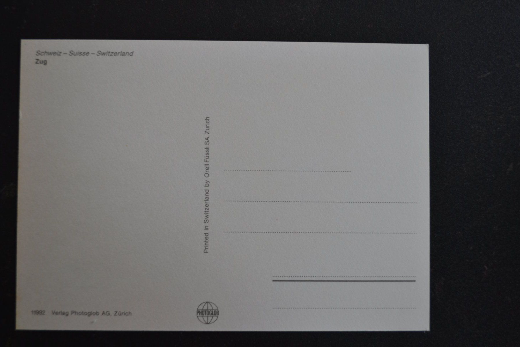 Cartoline postali: AK Zug – Usato da Beinwil am See venduto da kajak55 1