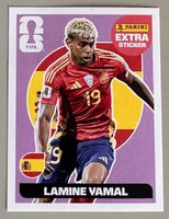 LAMINE YAMAL EXTRA STICKER PURPLE
