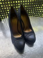 Bally Black Pony Hair & Leather Pumps Size 40 EU / 9 US - Ch
