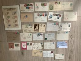 Eindrückliches Lot Belege (Alt)Deutschland ab 1853