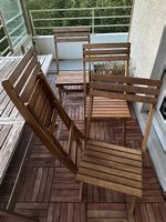Klappstuhl Holz 4x 
