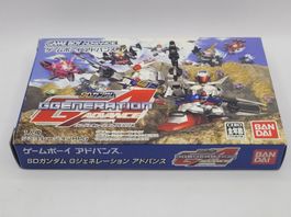 Sd Gundam GGeneration Advance GBA Gameboy Advance OVP Japan