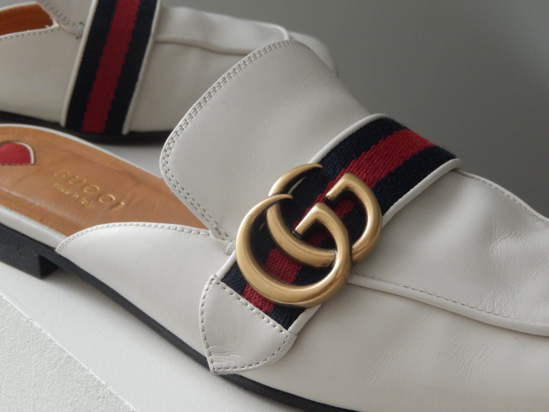 Gucci Scarpe da donna: Orig. GUCCI Peyton Lederslipper Gr. 38 – Usato da Tuggen venduto da vivira 2