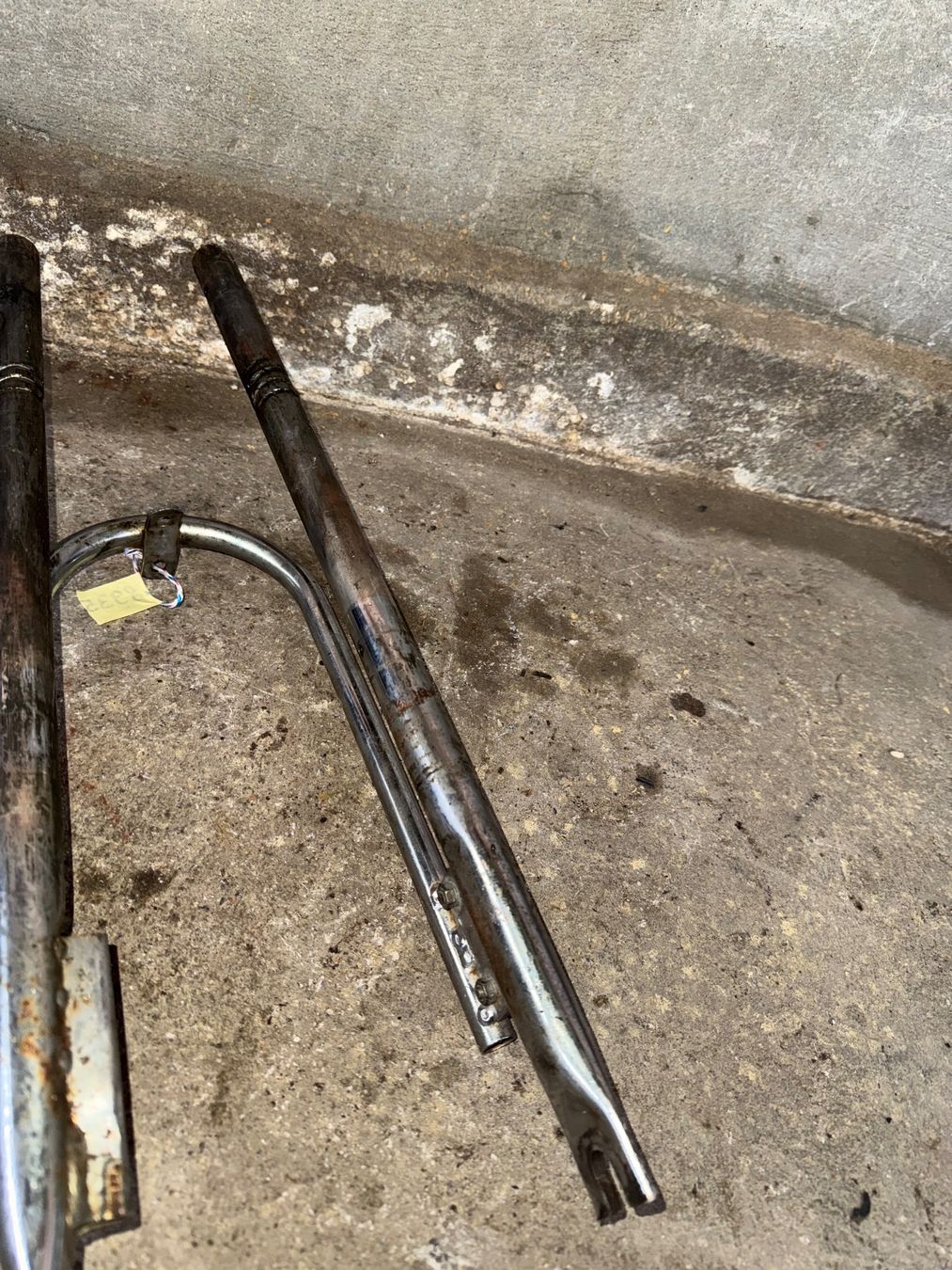 Puch Parti ricambio per ciclomotori: Puch Maxi/X30 Mofa Gabelrohre – Difettoso da Fahrni b. Thun venduto da berger_tuning34 2