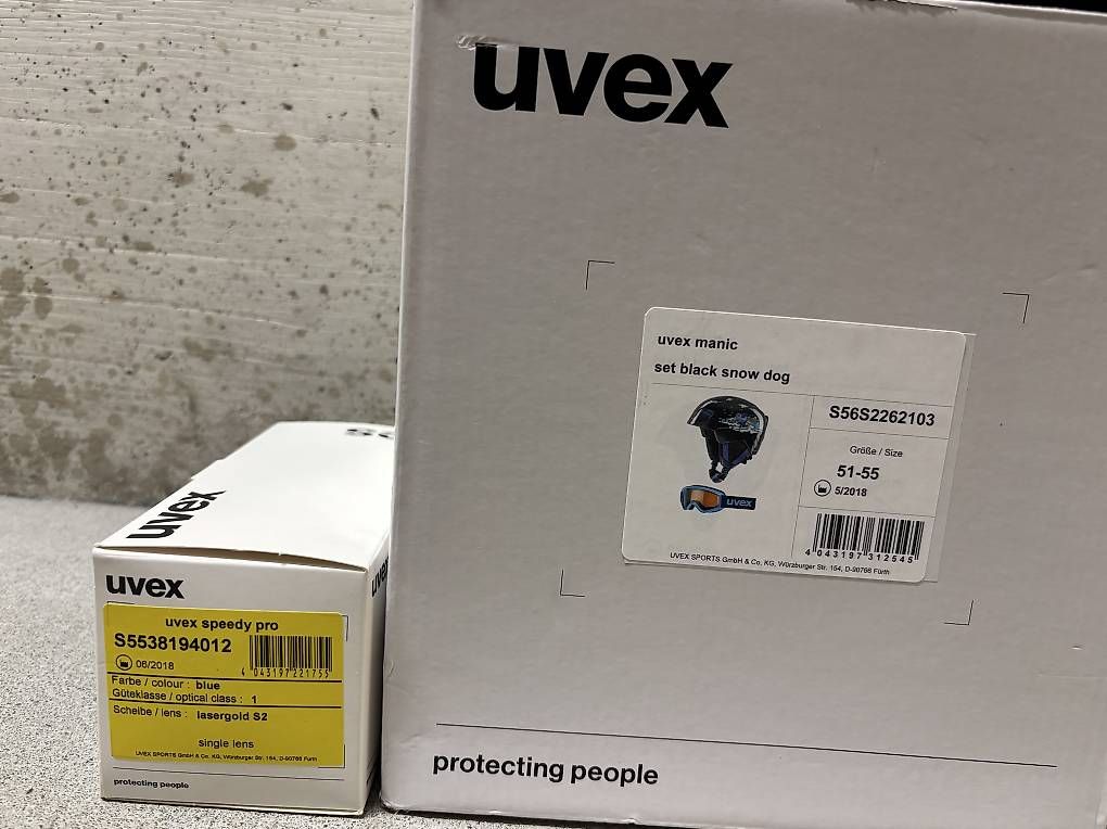 Helme: Kinder-Skihelm + Brille Uvex, Grösse 51-55 – Gebraucht aus Zürich von vir_6dgr 3