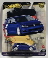 HotWheels Premium Volkswagen Golf MK7