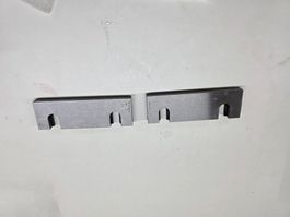Backen für Maschinen Schraubstock Neuwertig