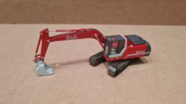 Bagger / Raupenbagger / NZG / Rot / 1:87 / RH 6-22 / Nr. 474