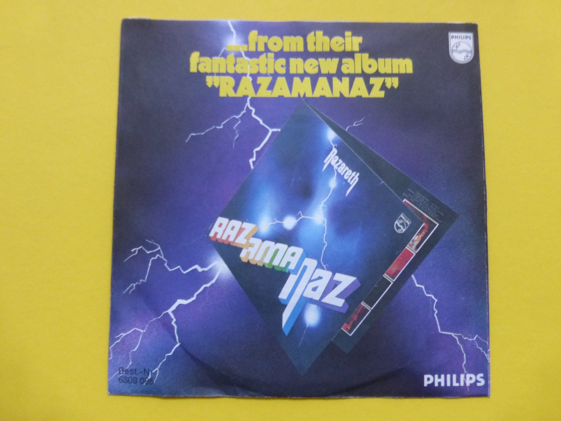 Dischi in vinile: Nazareth – Bad Bad Boy / Broken Down Angel – Usato da Zürich venduto da Swiss57 1