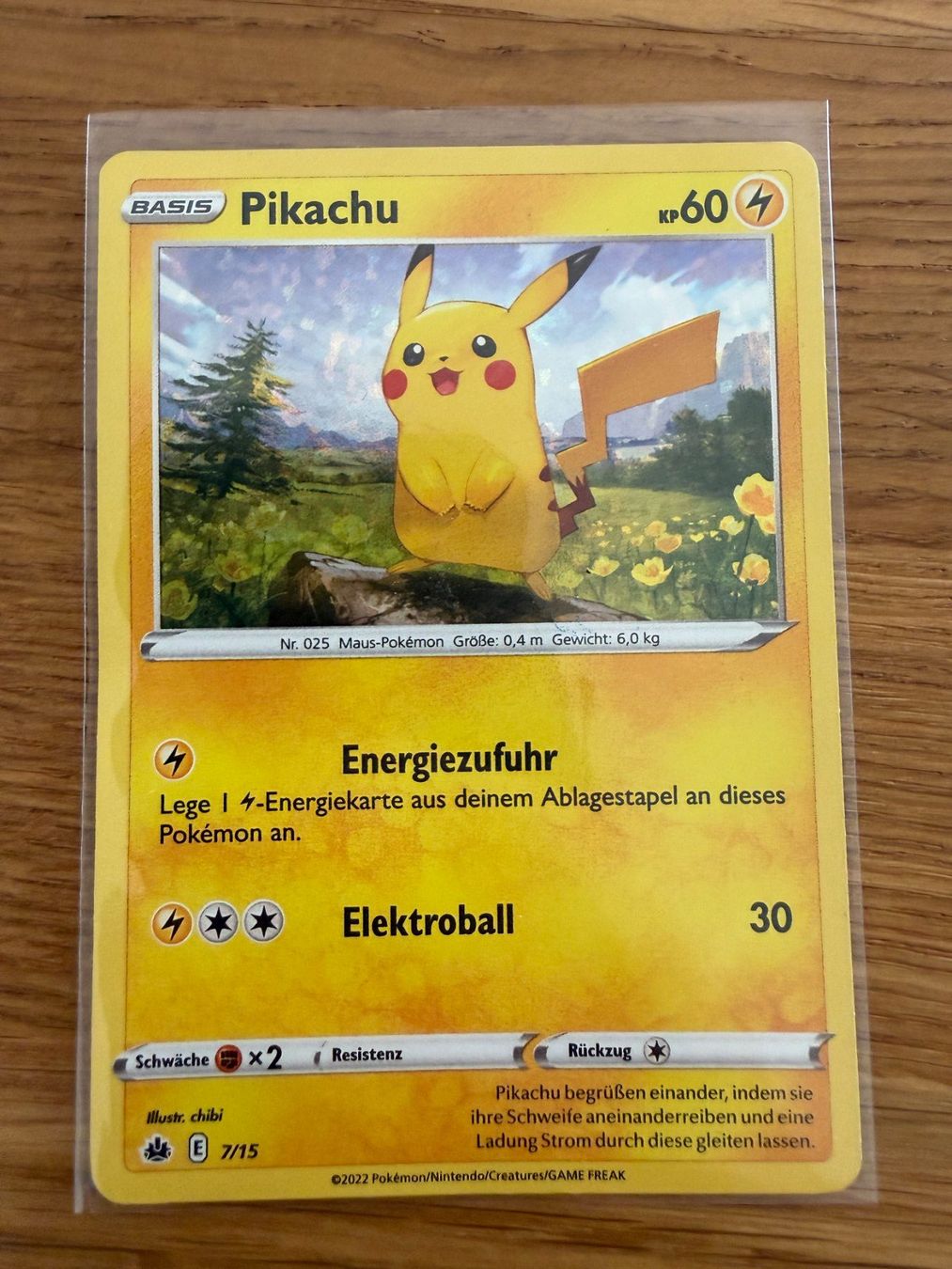 Pokémon Cartes à collectionner: Pikachu 7/15 – D'occasion à Amriswil par sim_nlb6