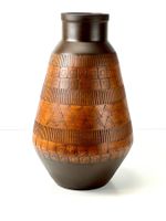 Grosse Schweizer FRICK Keramik Bodenvase 1950er Vintage