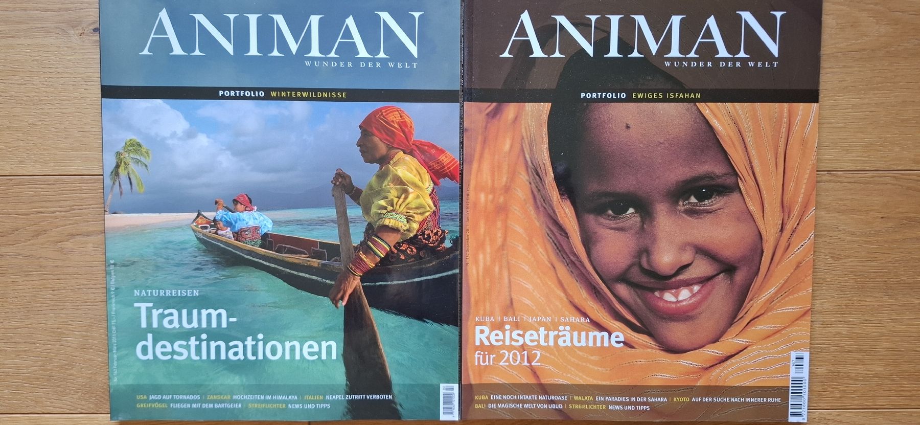 Riviste & Magazine: 4 Animan Thema Reisefotografie – Usato da Mellingen venduto da lathei 2