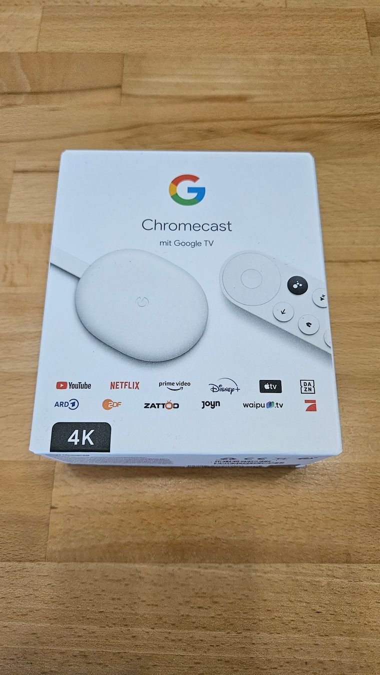 Google Systèmes audio & multimédias: Chromecast 4K mit Google TV – D'occasion à Unterägeri par schmidtchen78