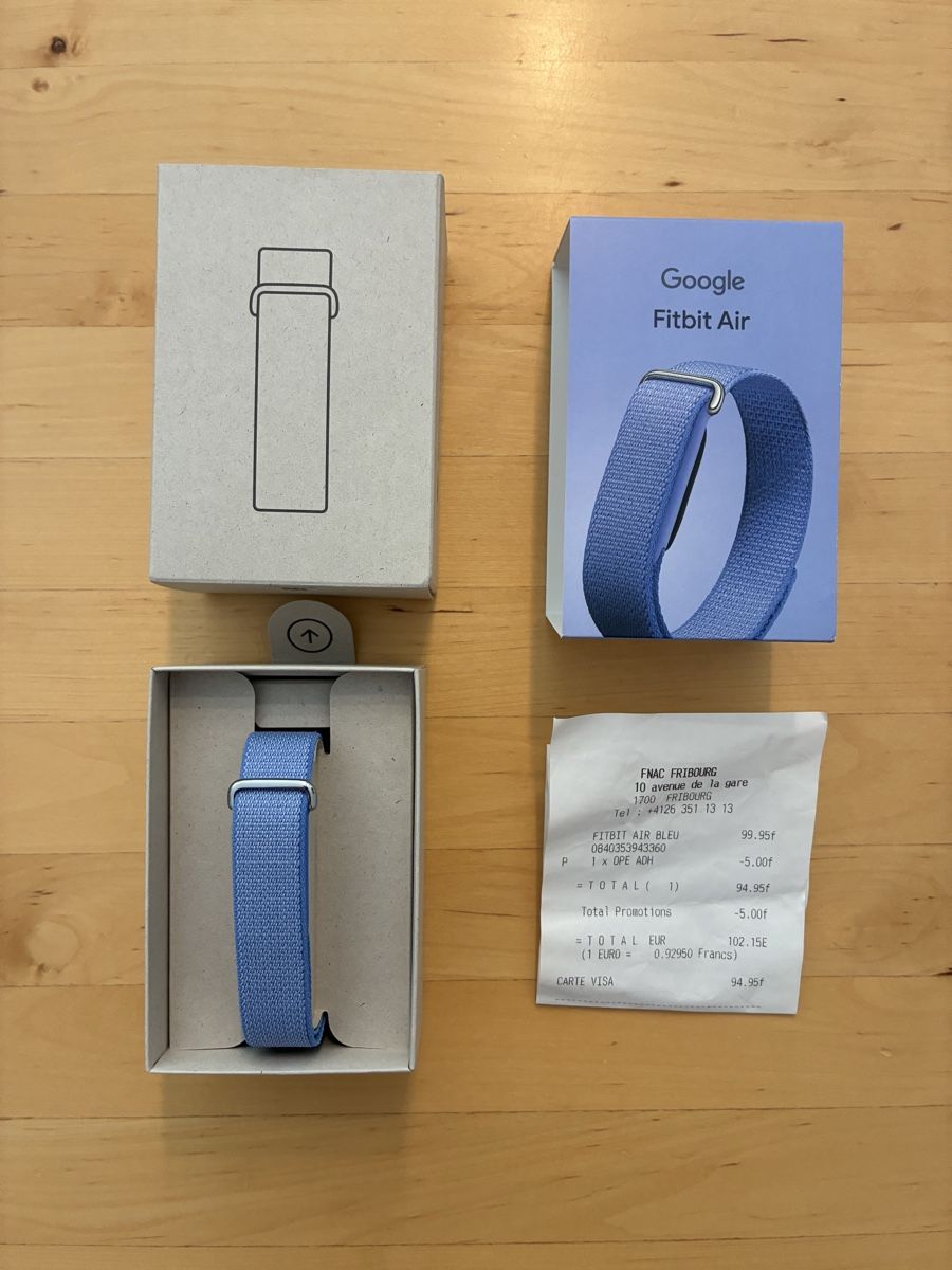 Google Armbänder & -reifen: Google Fitbit Air comme neuf – Neu (gemäss Beschreibung) aus Fribourg von Karanoties