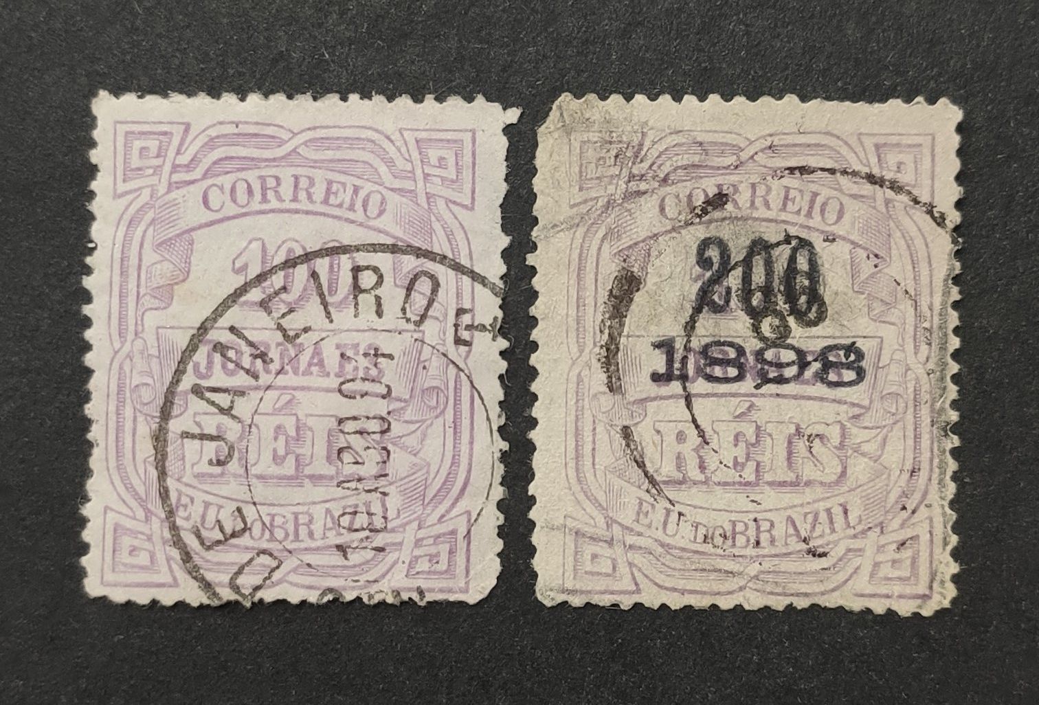 Tutti i francobolli: Brasilien/Brazil 1890-98, gestempelte – Usato da Wil SG venduto da Zazal
