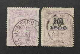 Brasilien/Brazil 1890-98, gestempelte