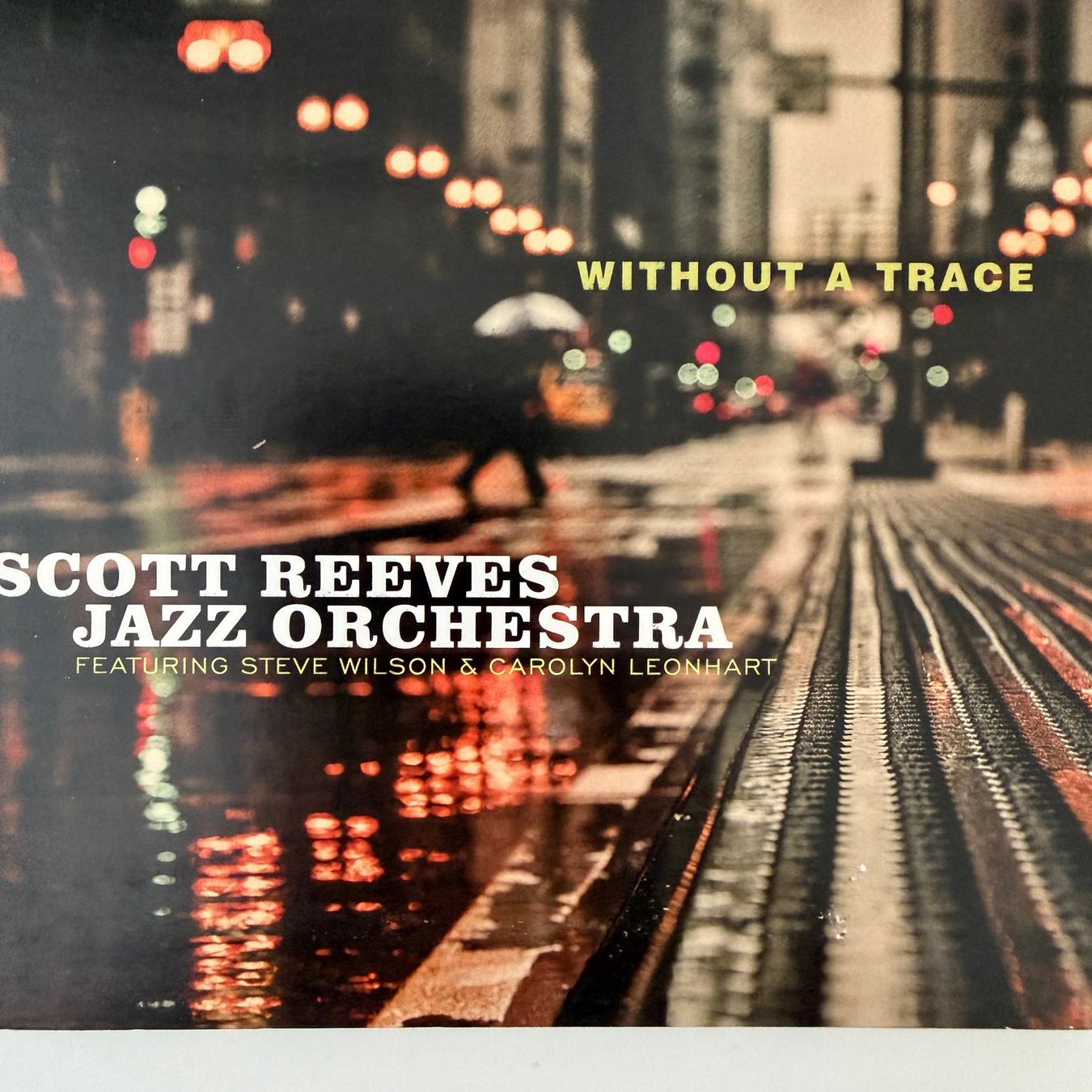 CD: Scott Reeves, Without A Trace (CD Origin) Steve Wilson – Usato da Zug venduto da Mirare9
