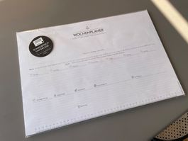 Wochenplaner für Pult