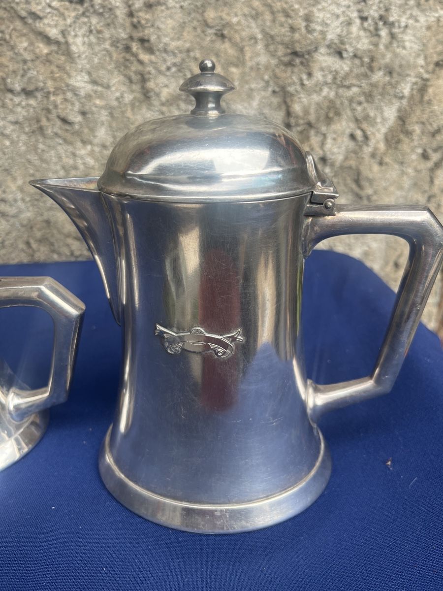 Set di piatti: 3 heiliges Kaffee Tee Set Hotelsilber Basel – Usato da Brienz BE venduto da hey_z9vg 1