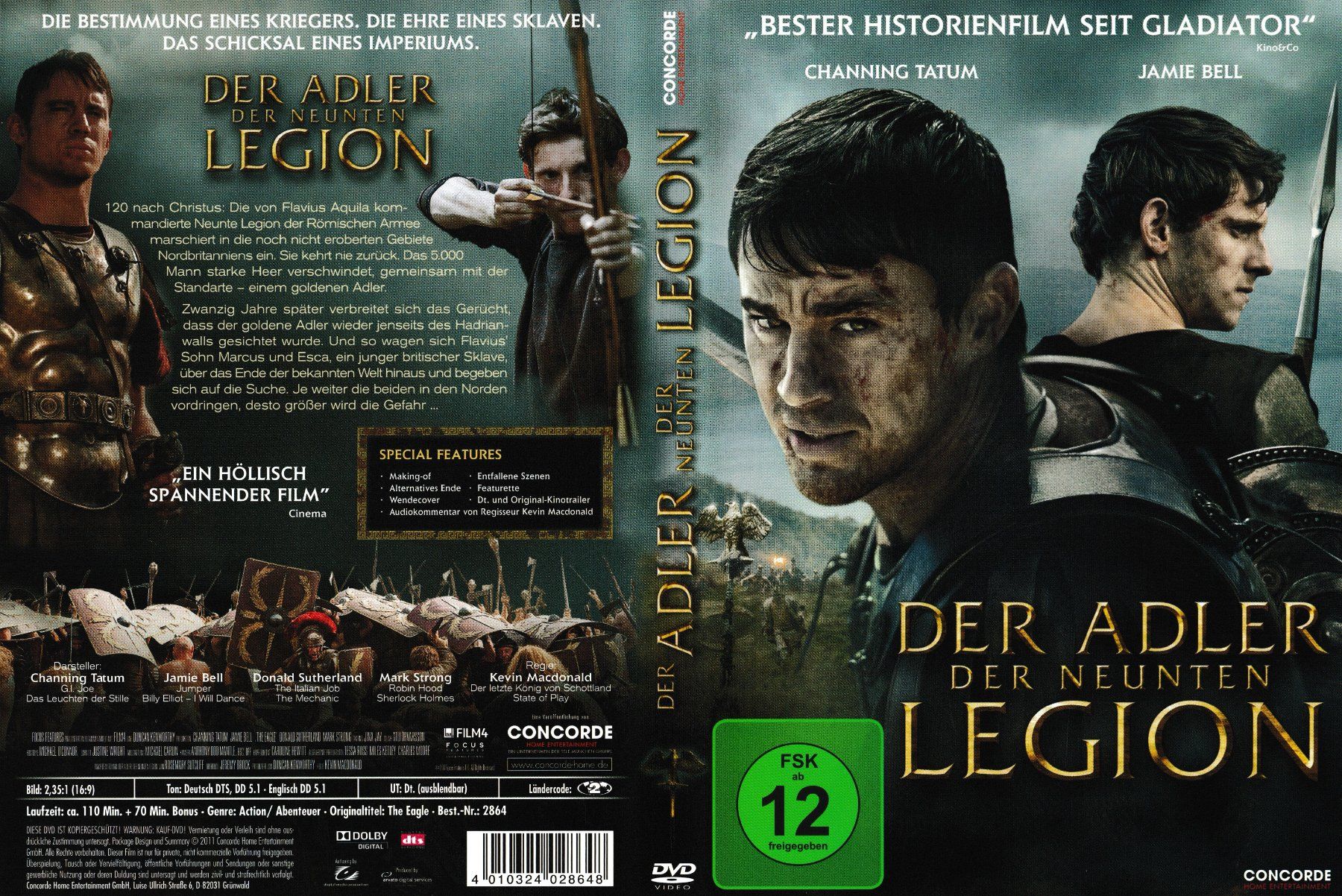 Alle DVDs: DVD - Der Adler der neunten Legion – Gebraucht aus Langnau am Albis von MediaRescuerKeLoX