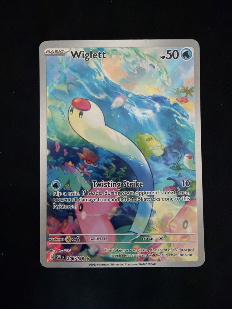 Pokémon Carte collezionabili: Wiglett 206/198 NM/EN – Usato da Cadro venduto da rarecandycustoms