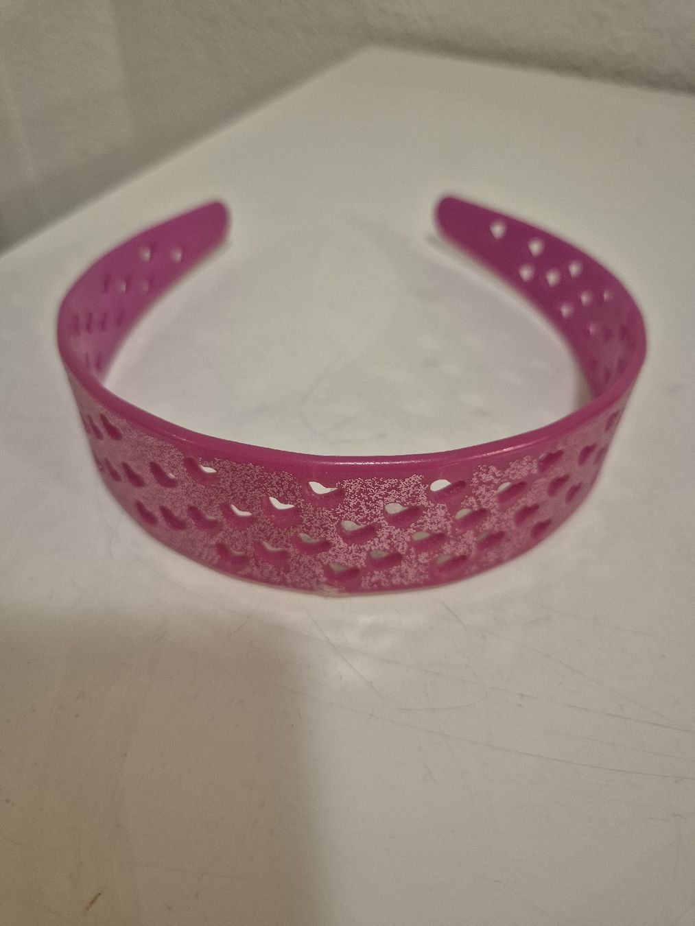 Accessori per capelli: Haarreifen mit Herzen pink – Usato da Stansstad venduto da Kyra014
