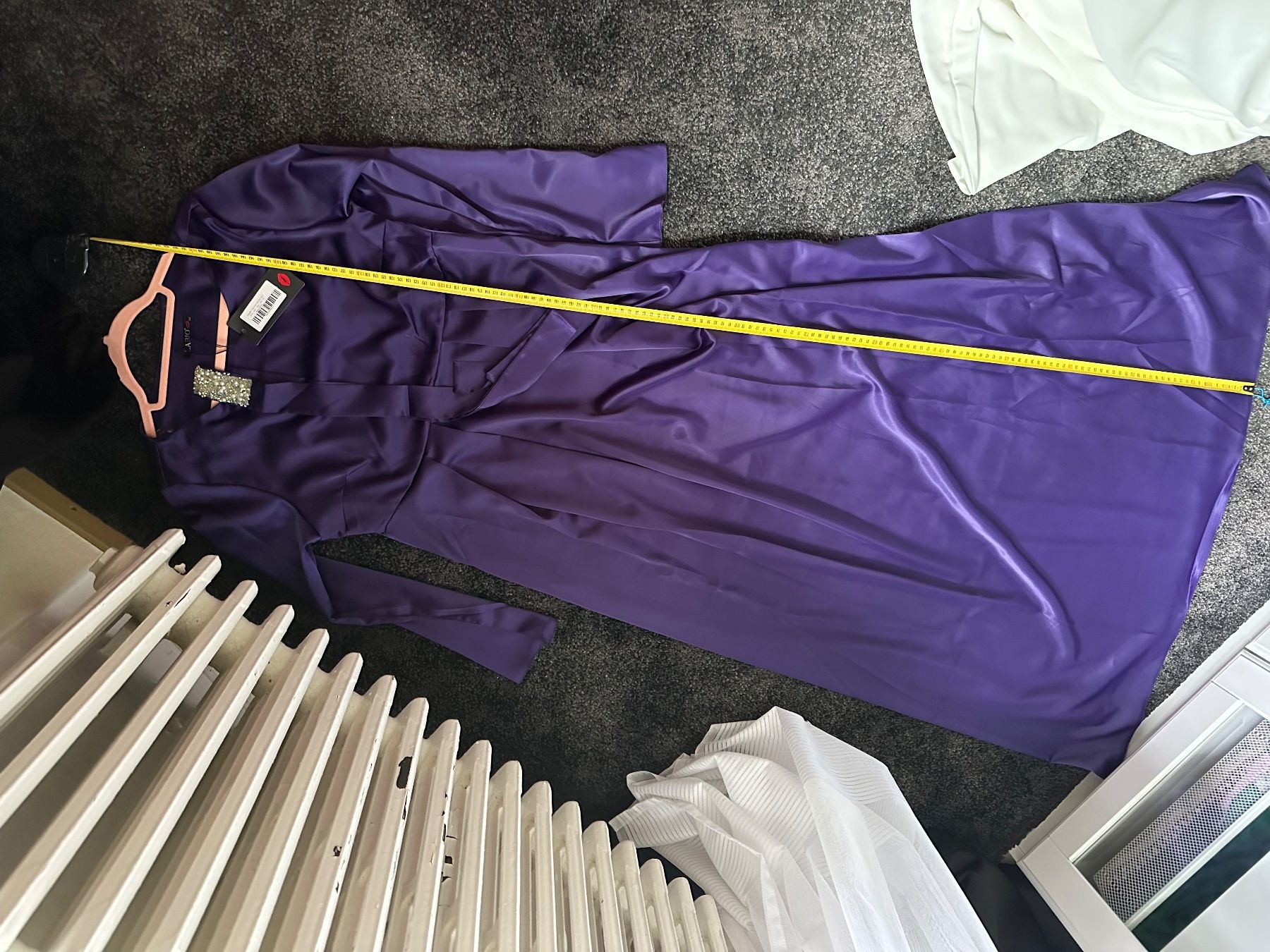 Kleider: Abendkleid Lilla Satin Neu – Neu und originalverpackt aus Zürich von Drago670 5