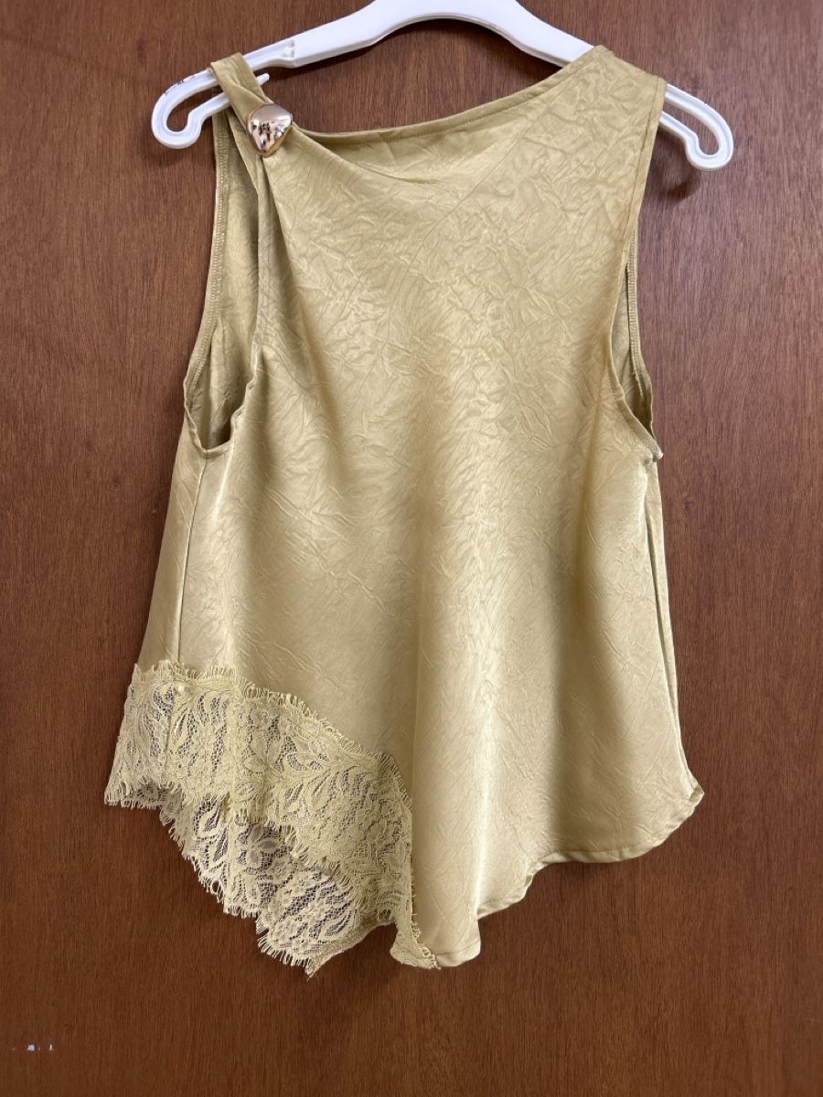 Vestiti: Schickes Satin -Set mit Spitze, Gr. M, Sommer-Look – Nuovo (secondo la descrizione) da Umiken venduto da AzizaAmar20 1