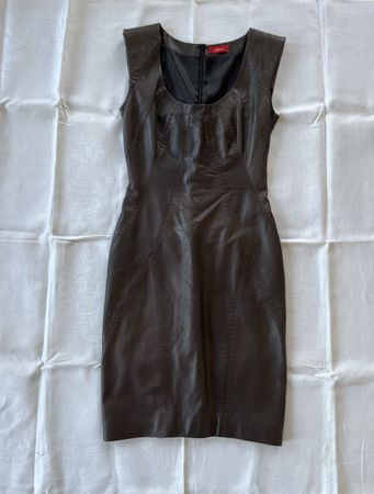 Brioni Leather Dress Size S