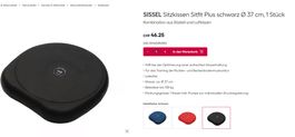 Sissel Sitzkissen schwarz