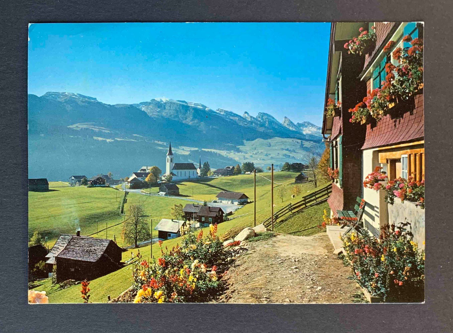 Cartoline postali: AK Wildhaus mit Churfirsten – Usato da Goldau venduto da artelier1