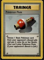 Pokémon Flute Base Set 86/102 Pokémon 1999