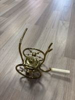 Scalda bevande vintage in ottone dorato