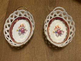 2 x Porzellanschale Thüringen Handarbeit Manufaktur