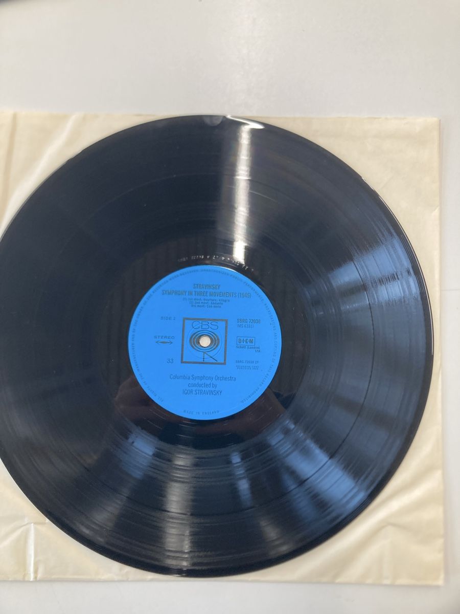 Dischi in vinile: Schallplatte von Stravinsky – Usato da Thun venduto da Stockhorn2190 3