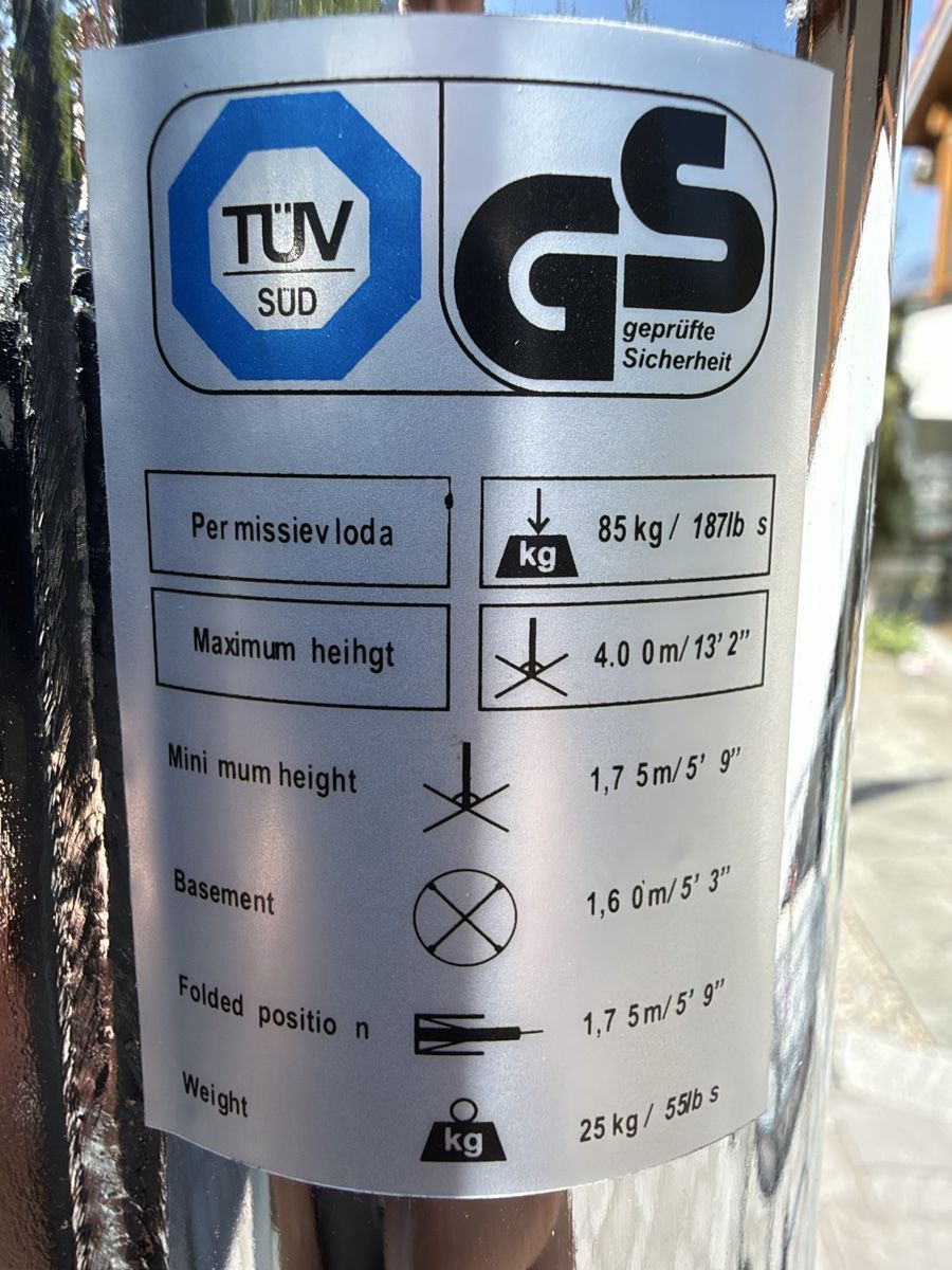 Treppiedi & Teste: Lightmaxx LS-4000 Pro, 2x Wind-Up Stativ, wie neu – Nuovo (secondo la descrizione) da Chur venduto da den_ml2z 8