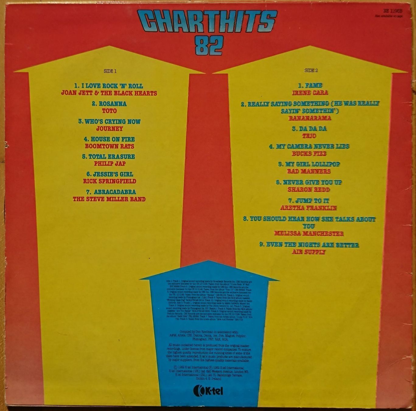 Dischi in vinile: Chart Hits 82 – Usato da Zürich venduto da Raz88 1