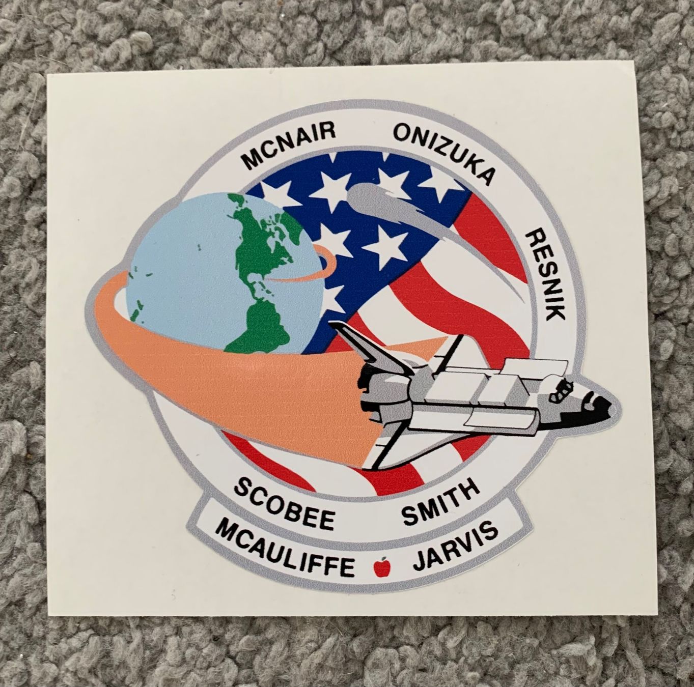 Sticker: Aufkleber Space Shuttle Mission STS-51-L Challenger – Nuovo (secondo la descrizione) da Esslingen venduto da Gargamel011