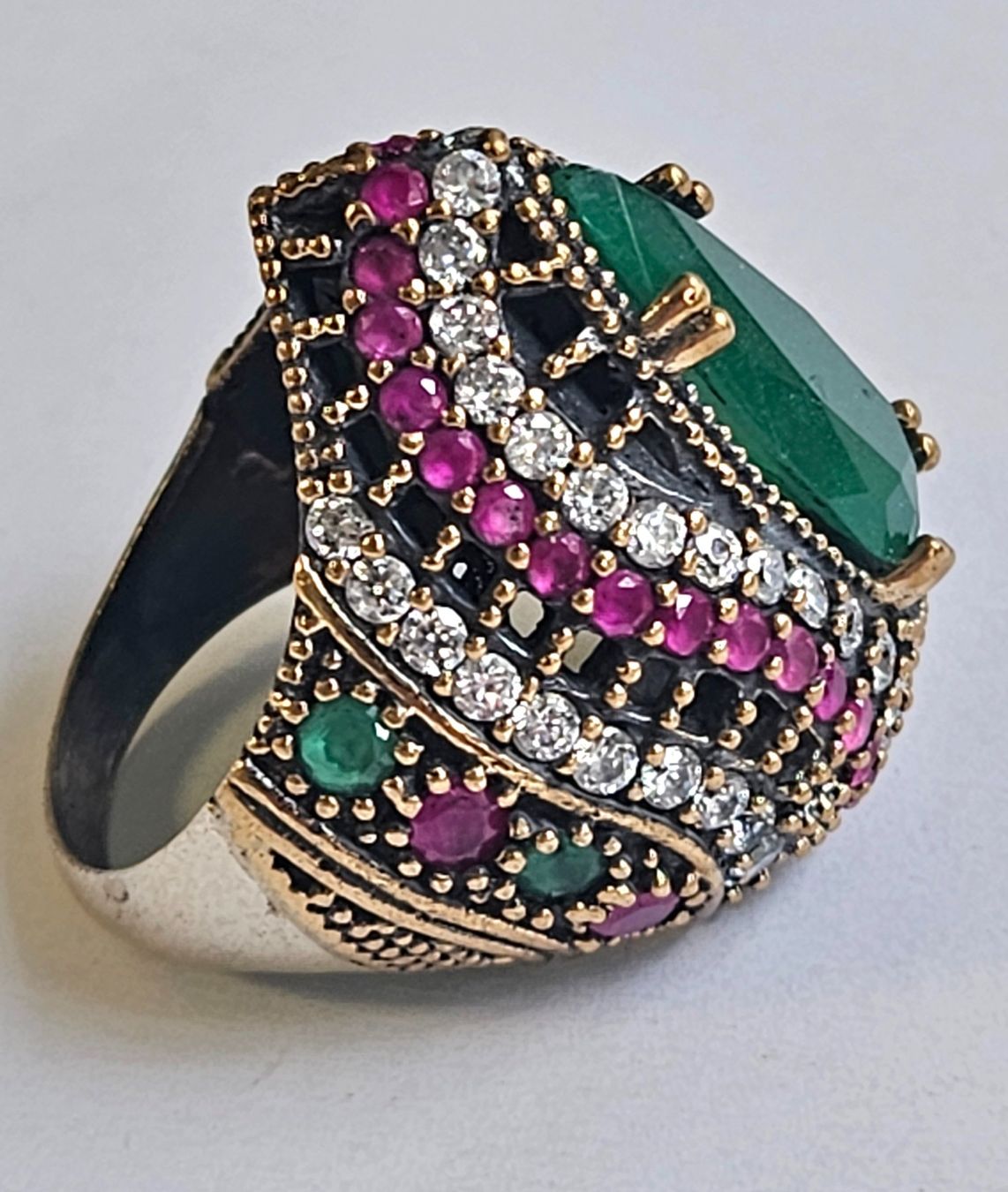 Anelli: Edelstein Fingerring – Nuovo (secondo la descrizione) da Zürich venduto da adriben 4