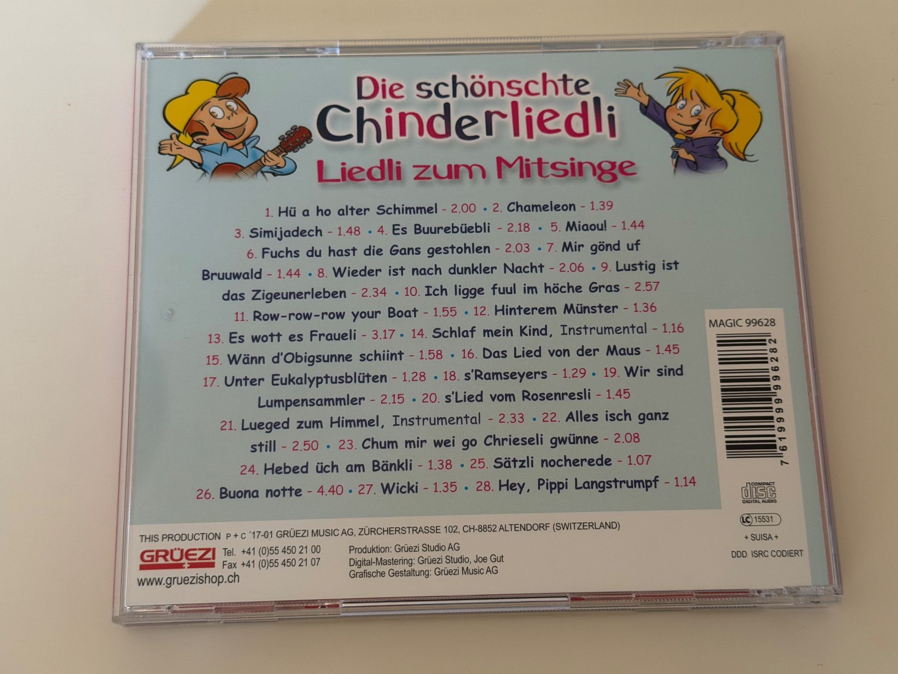CDs: CD Die schönste Chinderliederli – Gebraucht aus Altstätten SG von sheamus 1