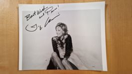 Téa Leoni, Original - Autogramm auf Foto in s/w