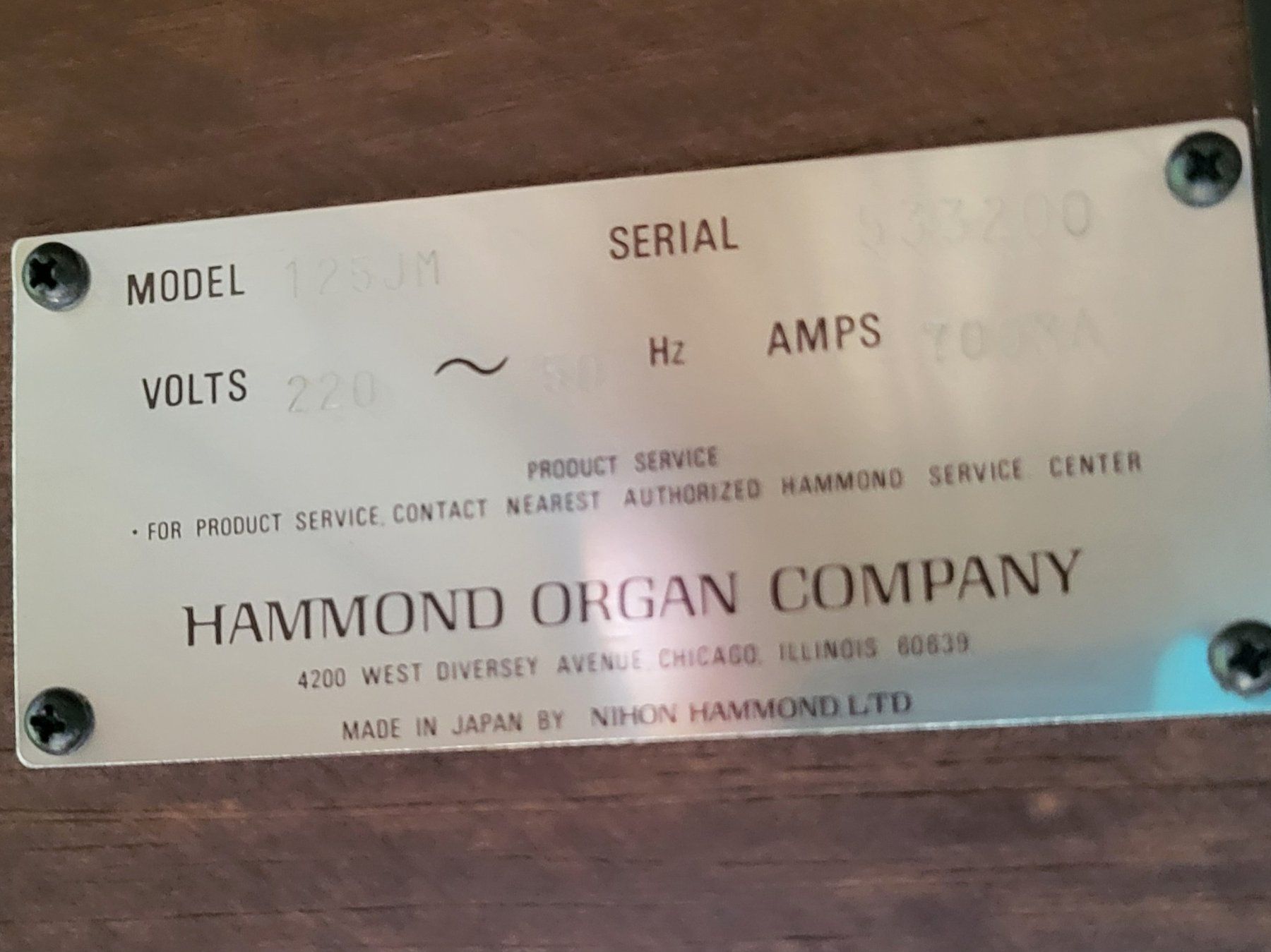 Hammond Strumenti musicali: Hammond Orgel, Top Zustand! – Usato da Niederscherli venduto da omi10 2
