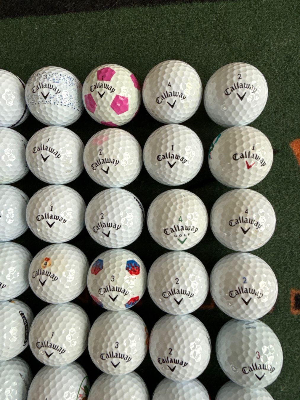 Callaway Bälle: 60 div. Golfbälle Callaway, guter Zustand – Gebraucht aus Münchenbuchsee von Mantik 1