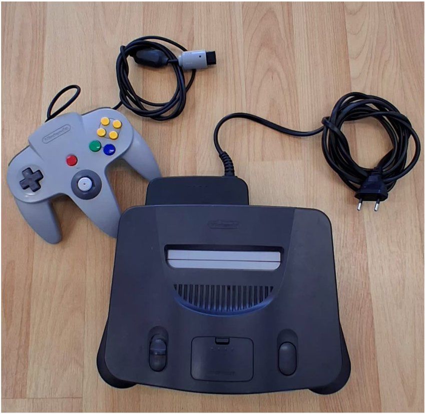 Nintendo Konsolen: Nintendo 64 Konsole mit 1 Controller – Gebraucht aus Sonceboz-Sombeval von ant_cd5j