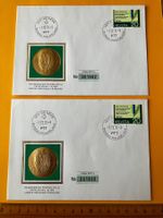 2x Sonderbriefe 1970 Canton de Genève Recensement fédéral