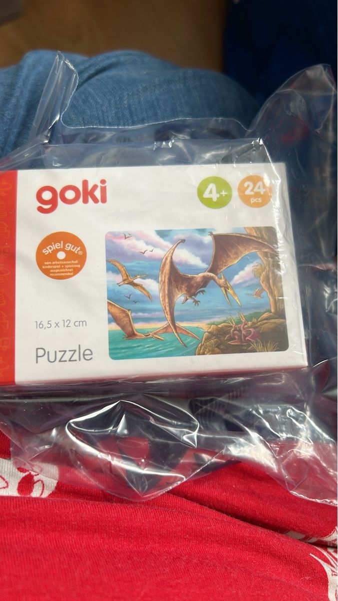 Puzzle: Goki Puzzle 24 Teile Dinosaurier 4+  – Usato da Herbetswil venduto da rotekatze84