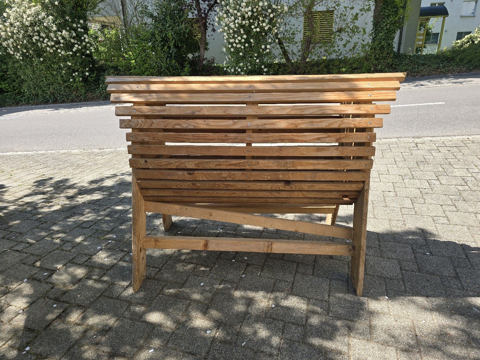 Giocattoli: Holzpferd / Voltigierbock ohne Gurt – Usato da Guntershausen venduto da sasu78