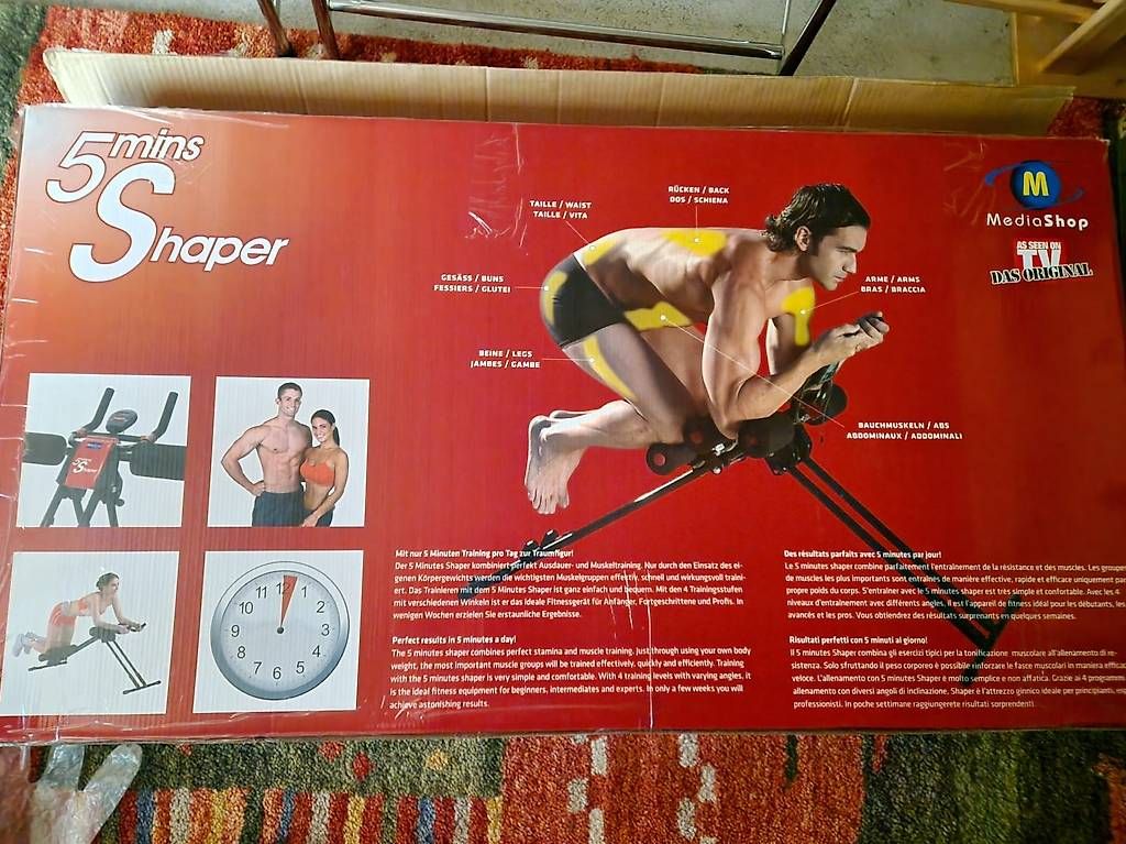 Bodyshape Vélos d'appartement: Bauchtrainer 5 minute Shaper – D'occasion à Elgg par Stefanie_W2 2