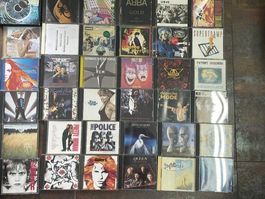 Original-CDs aus vier Jahrzehnten Rock & Pop